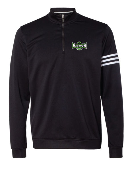Adidas climalite 1/4 zip on sale pullover