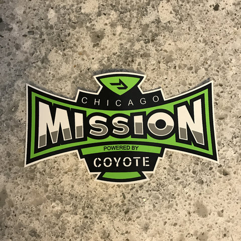 Chicago Mission Car Sticker