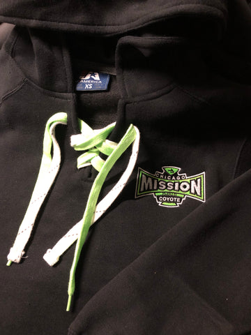Hockey Lace Hooded Sweatshirt