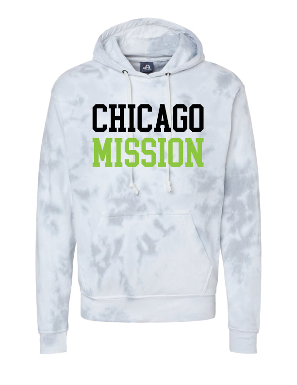 Tie Dyed Hooded Sweatshirt- 8861